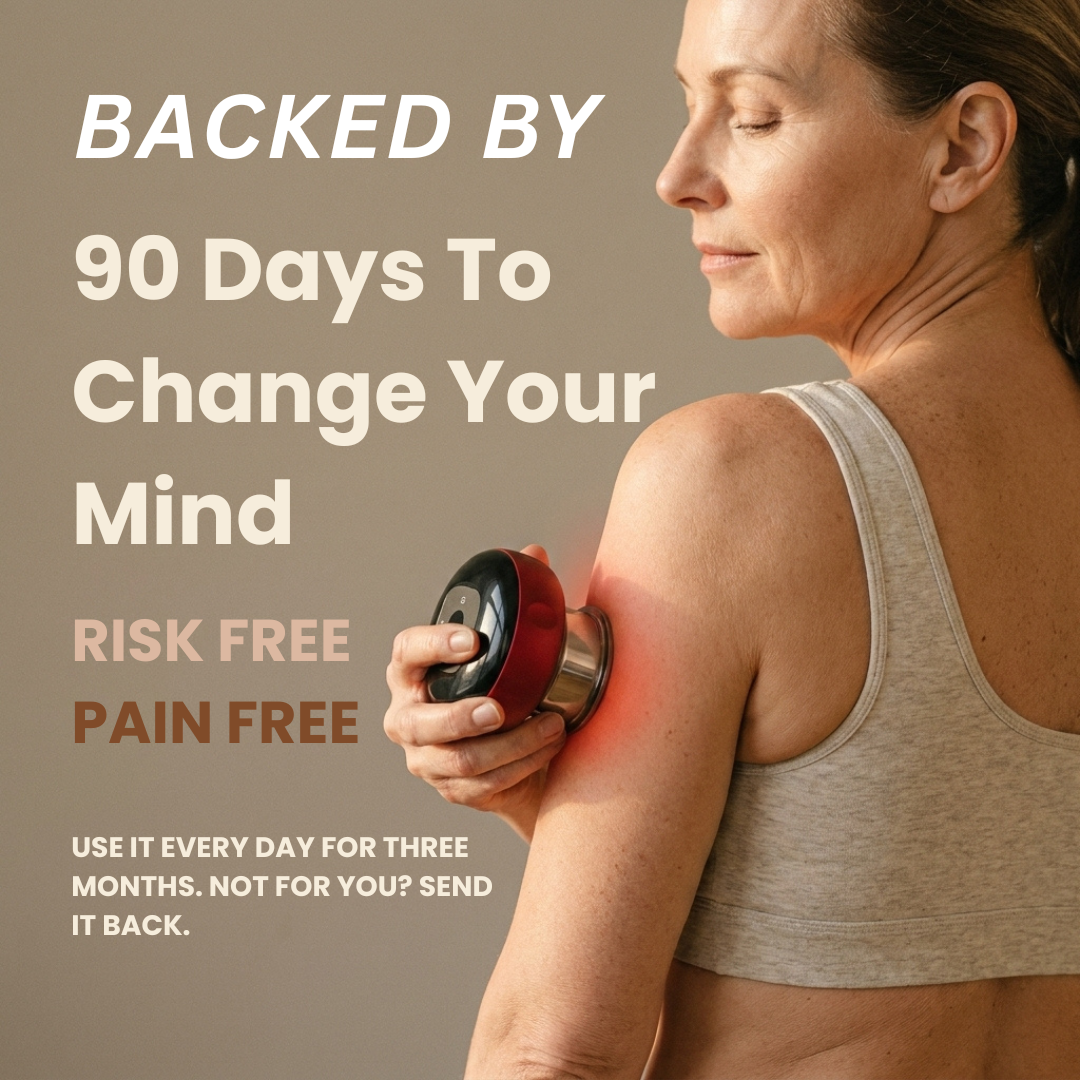 Kindred Lift Smart Cupping Massager — Heat, Suction & Red Light Therapy