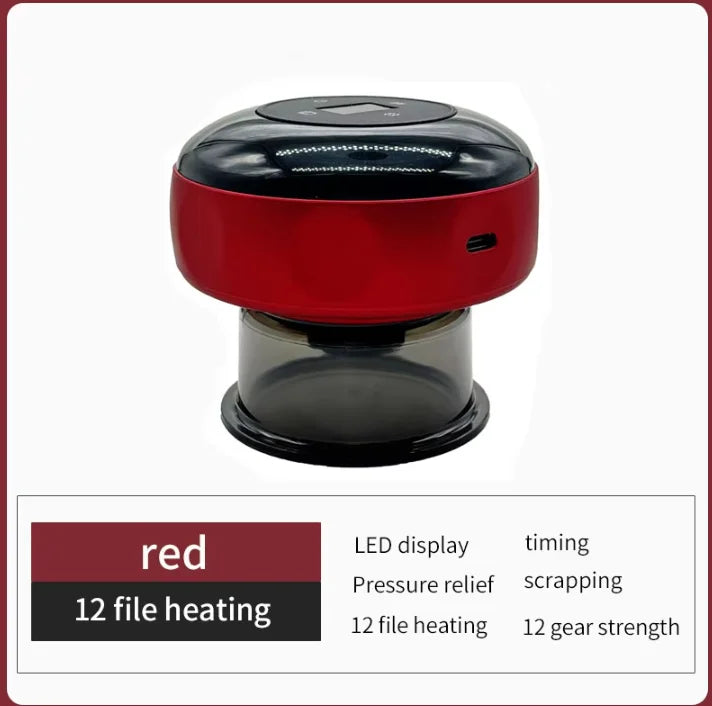 Kindred Lift Smart Cupping Massager — Heat, Suction & Red Light Therapy